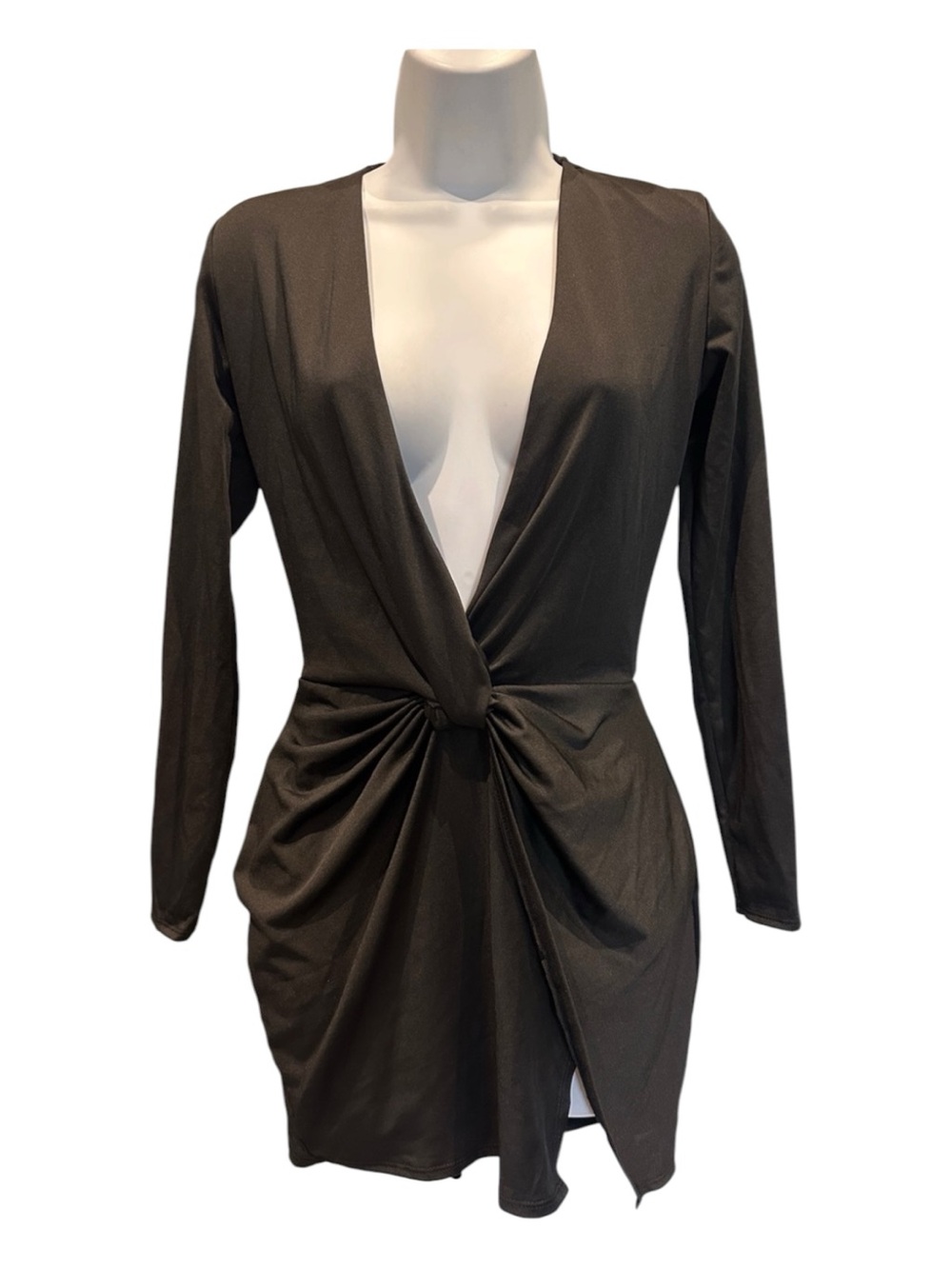 Roma Black Longsleeve Dress Small NWOT